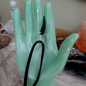 Velvet O-ring Choker / Collar